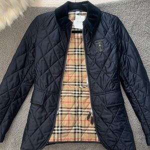 Burberry quilted jacket